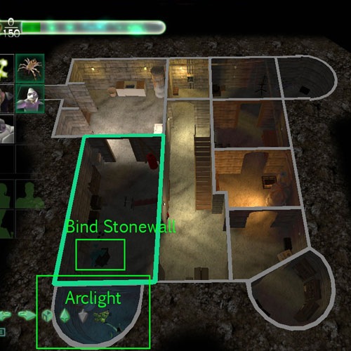 This shows you where to find Arclight and where you'll need to bind Stonewall.
