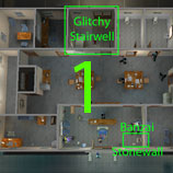 The location of Banzai and the binding position for Stonewall that will free Banzai.