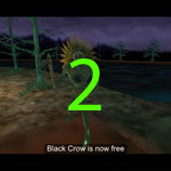 You must destroy the cabin to free Black Crow. A Quake or repeatedly using Tremor next to the cabin will work nicely.